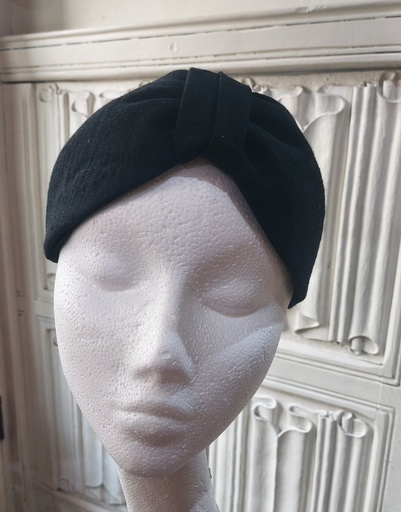 Josephine Headband in Black