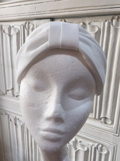 Josephine Headband in White